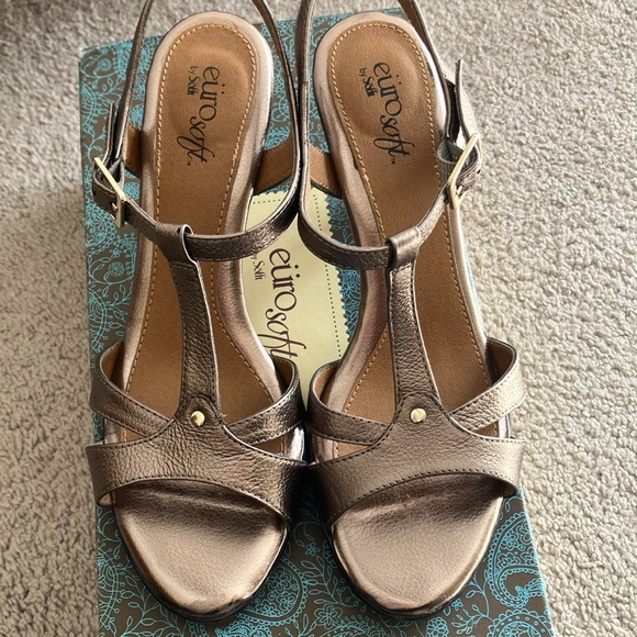 Sofft Women’s Nydia Heels Leather Dress Shoes  Size USA 8 - Picture 3 of 12